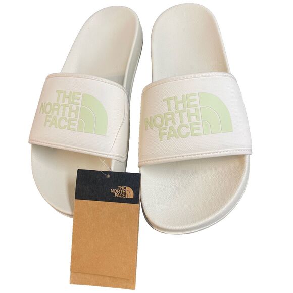 The North Face Womens Basecamp III Slides Sandals TNF Garden White, Size 9, NWT - Picture 1 of 6